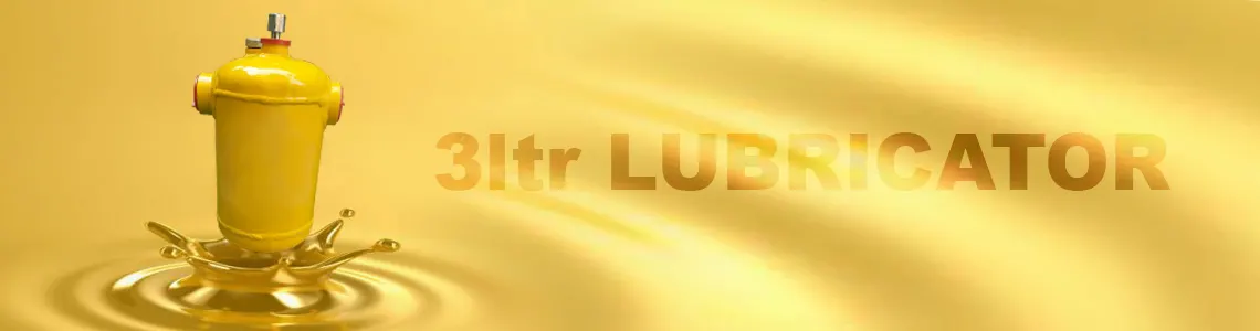 3 Litre capacity lubricator 